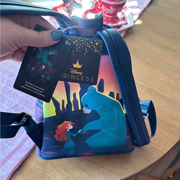 Pixar Loungefly *Brave* ft. Merida - NWT - glow in the dark - Picture 2 of 4